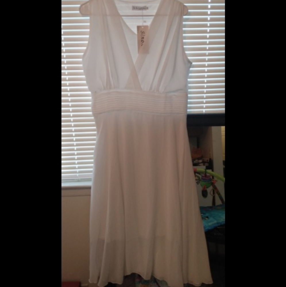 White dress
